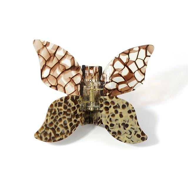 New style Ins French Butterfly Hair Claw Acetate Hair Accessory