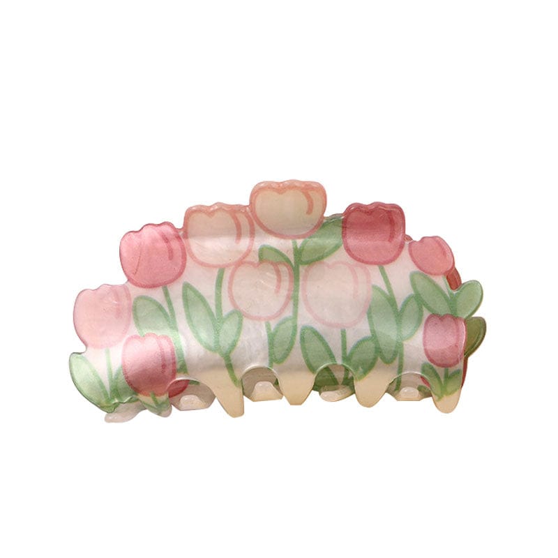 A Cluster of Flowers Hair Claw Clip