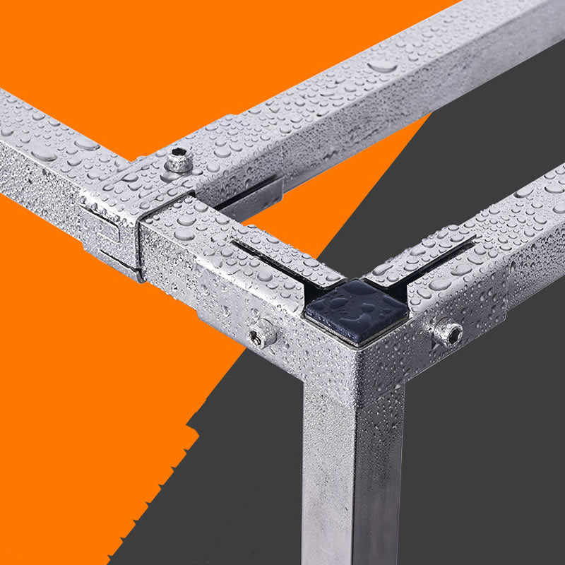 Stainless Steel Square Pipe Flange Quick Connector