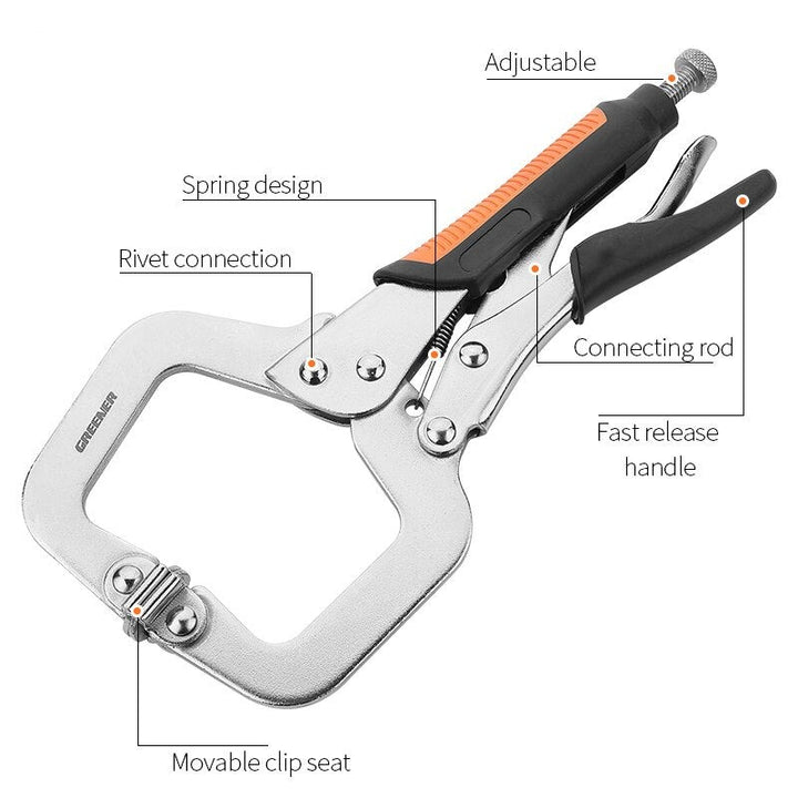6"/9"/11"/14"/18" Multifunctional Locking Clamp