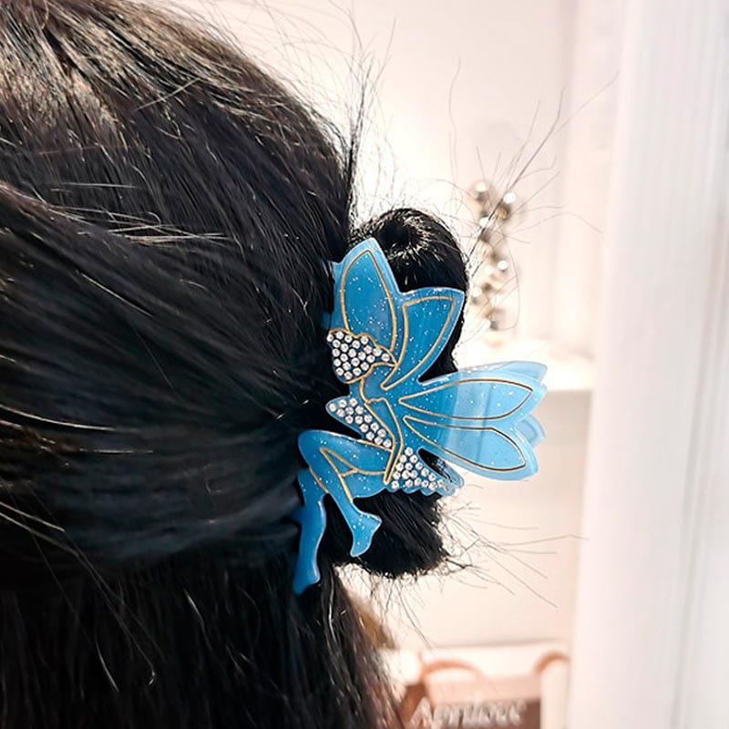 Blue Nymphs Sprites Hair Claw