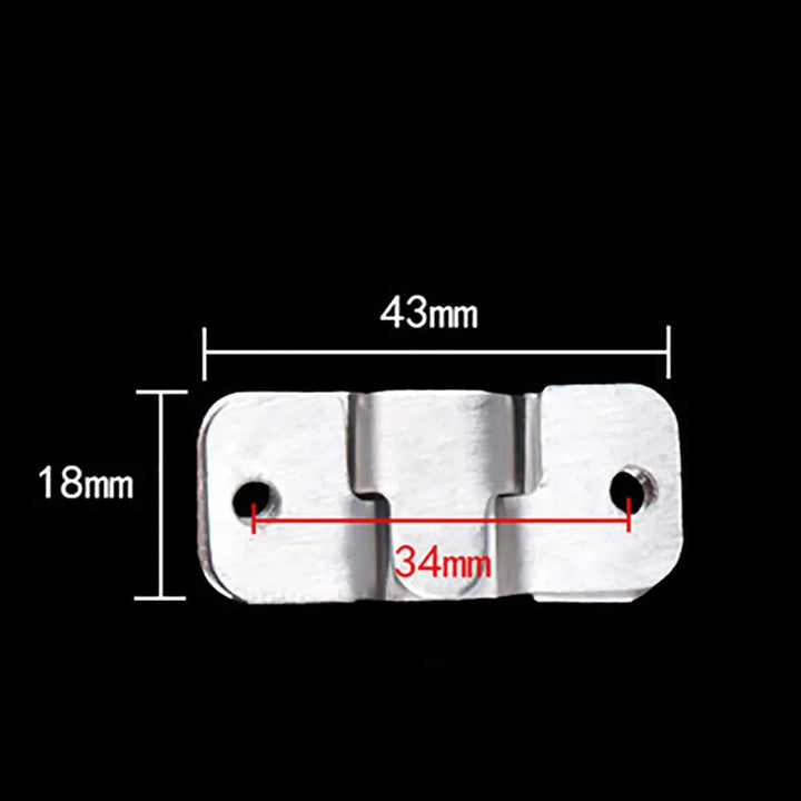 20 PCS Embedded Interlocking Hanging Clasps