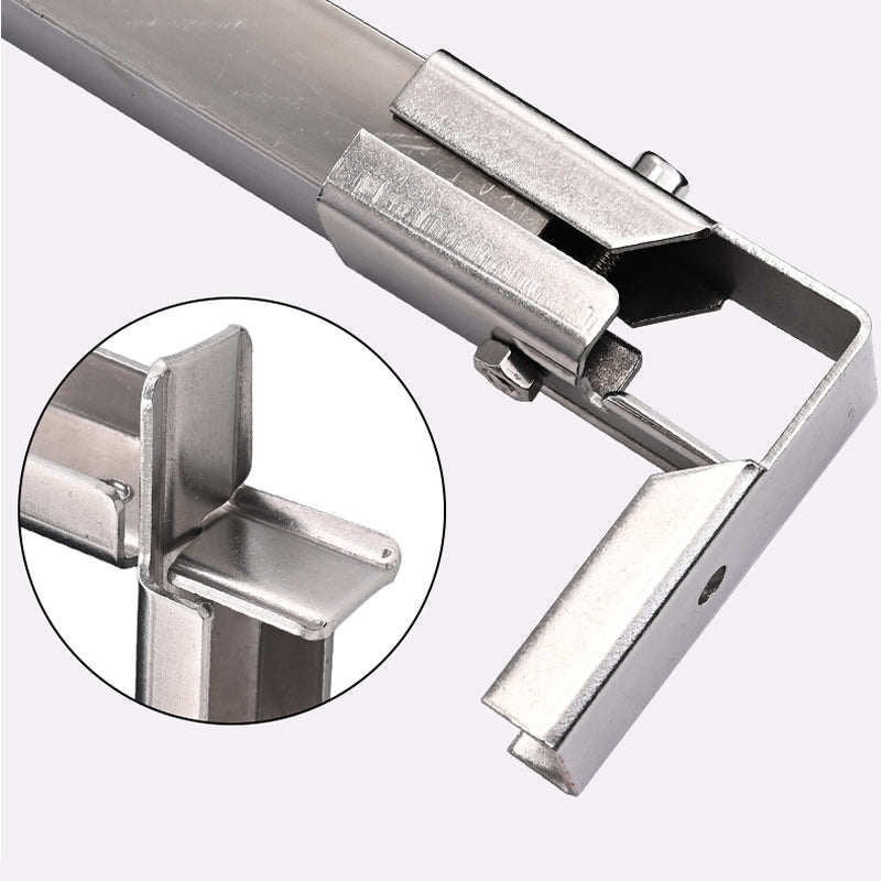 Stainless Steel Square Pipe Flange Quick Connector