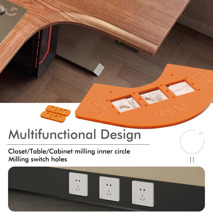 Woodworking Fillet Radius Template