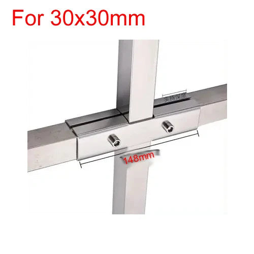 Stainless Steel Square Pipe Flange Quick Connector