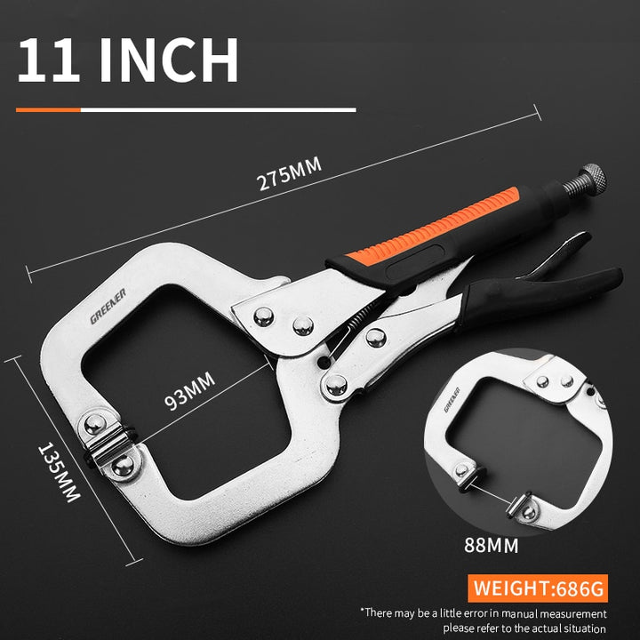 6"/9"/11"/14"/18" Multifunctional Locking Clamp