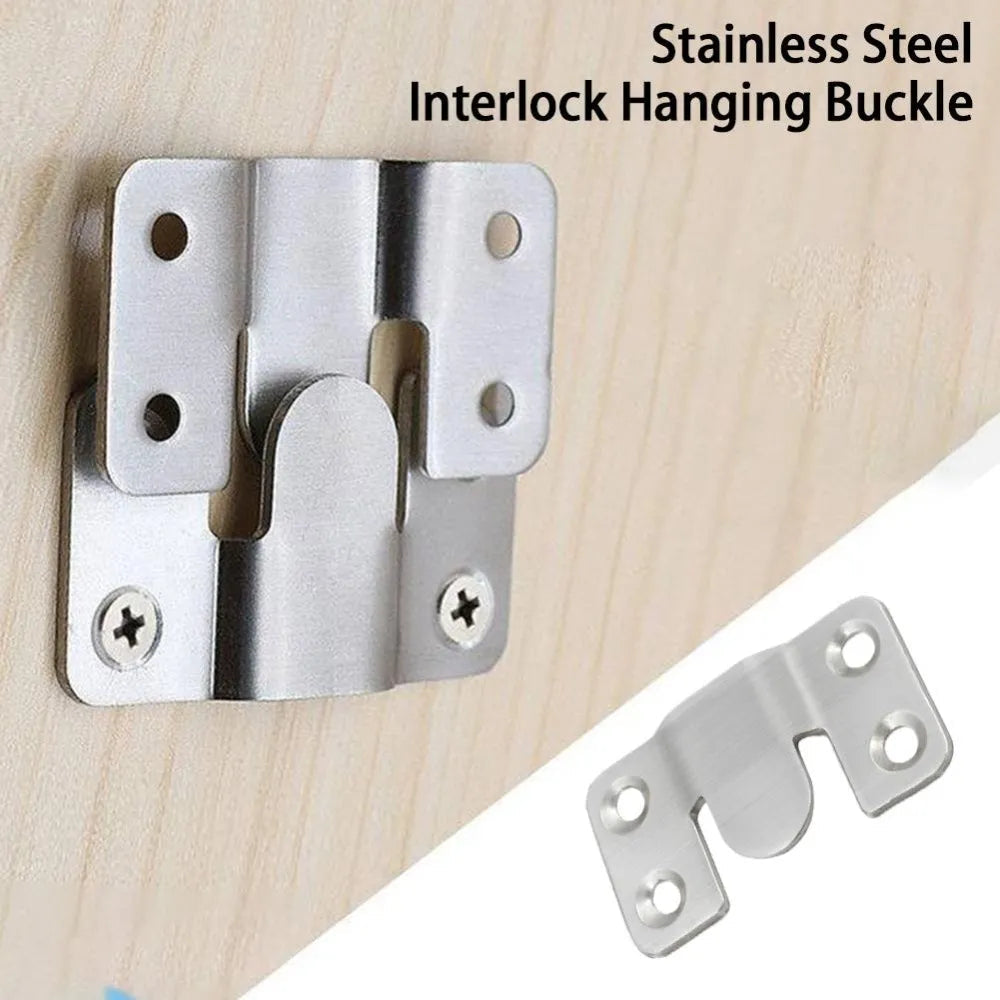 20 PCS Embedded Interlocking Hanging Clasps