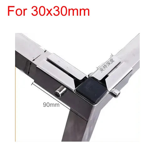 Stainless Steel Square Pipe Flange Quick Connector
