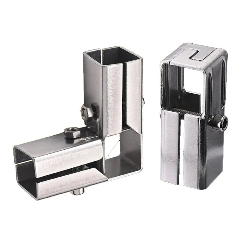 Stainless Steel Square Pipe Flange Quick Connector
