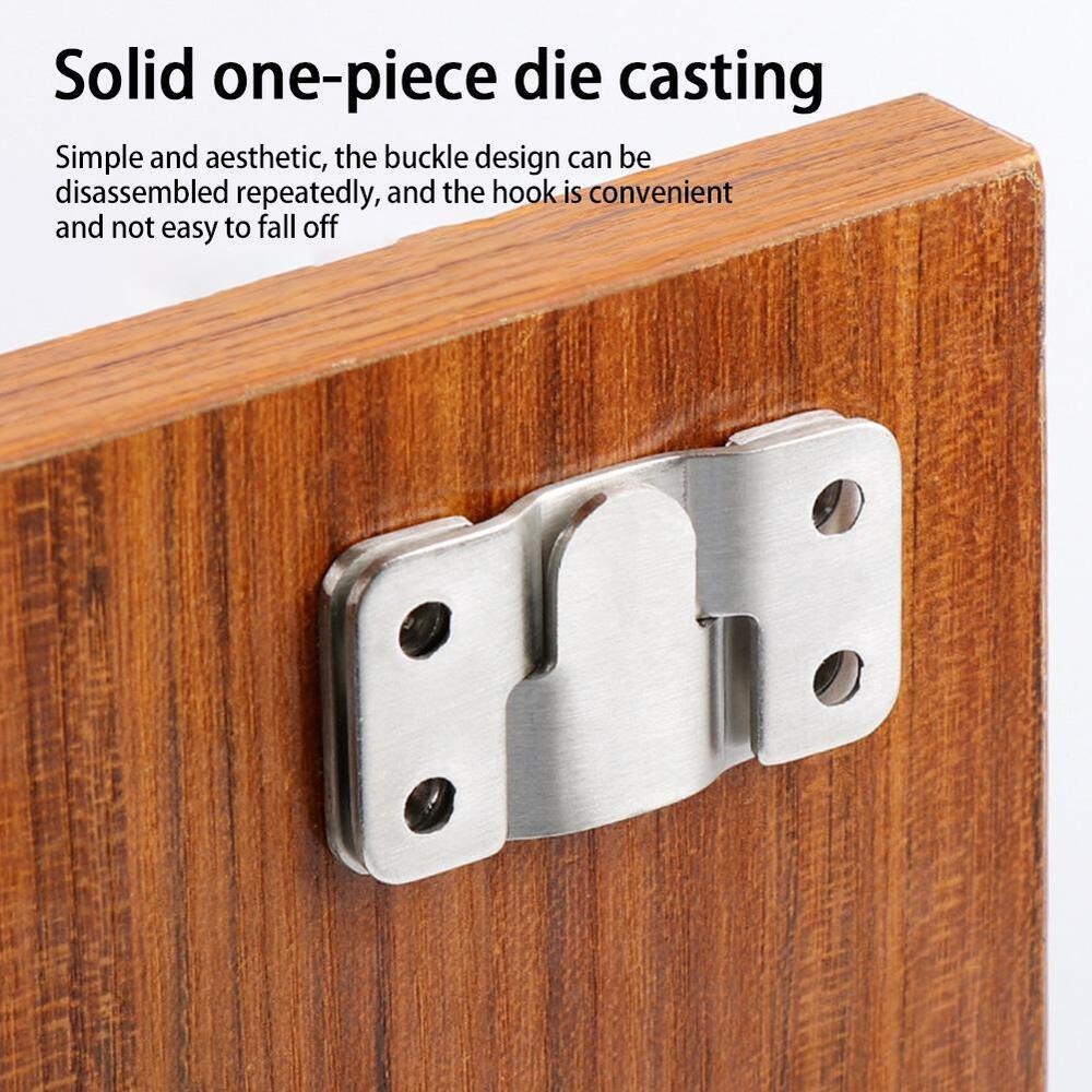 20 PCS Embedded Interlocking Hanging Clasps