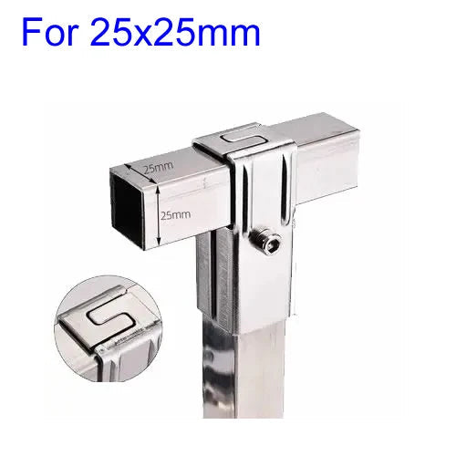Stainless Steel Square Pipe Flange Quick Connector