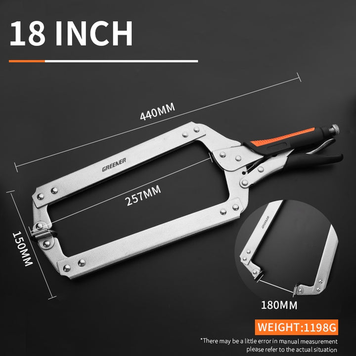 6"/9"/11"/14"/18" Multifunctional Locking Clamp
