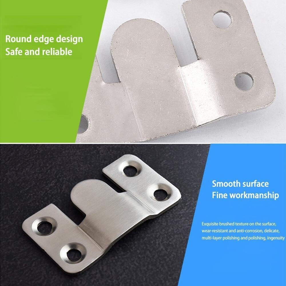 20 PCS Embedded Interlocking Hanging Clasps