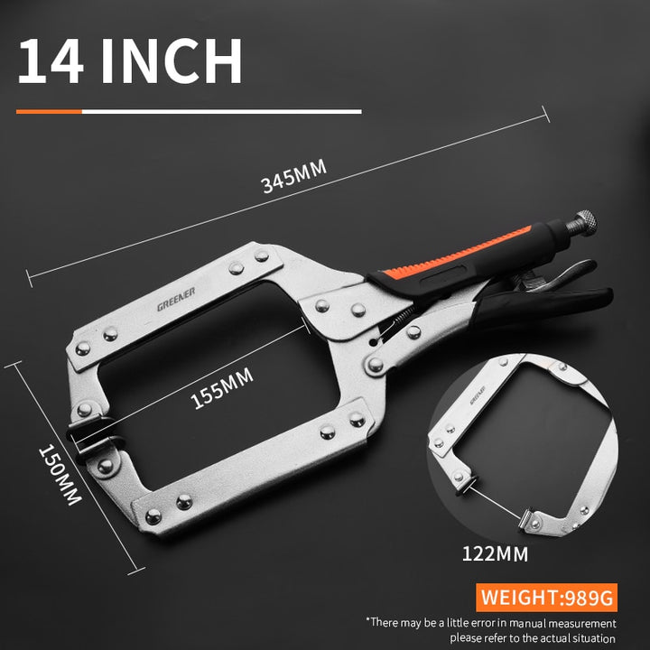 6"/9"/11"/14"/18" Multifunctional Locking Clamp