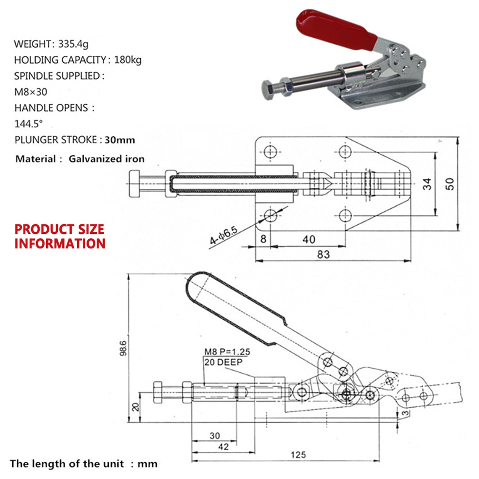 Quick Hinge Clip