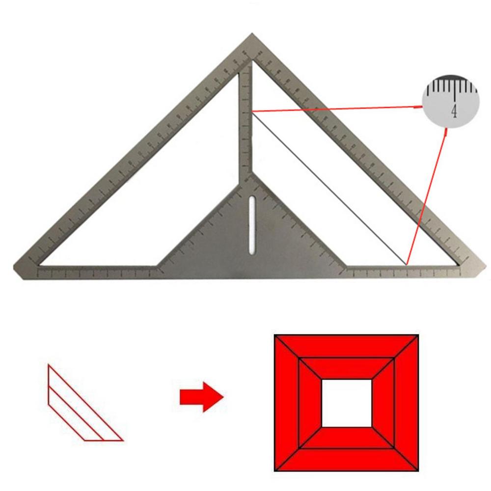 Multi-function Floor Drain Ruler